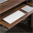 Sauder Clifford Place Engineered Wood L-Shaped Computer Desk in Grand Walnut