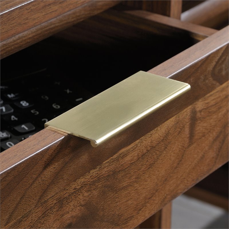 Sauder Clifford Place Engineered Wood LShaped Computer Desk in Grand