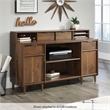 Sauder Clifford Place Engineered Wood Organizer Hutch in Grand Walnut