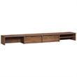 Sauder Clifford Place Engineered Wood Organizer Hutch in Grand Walnut