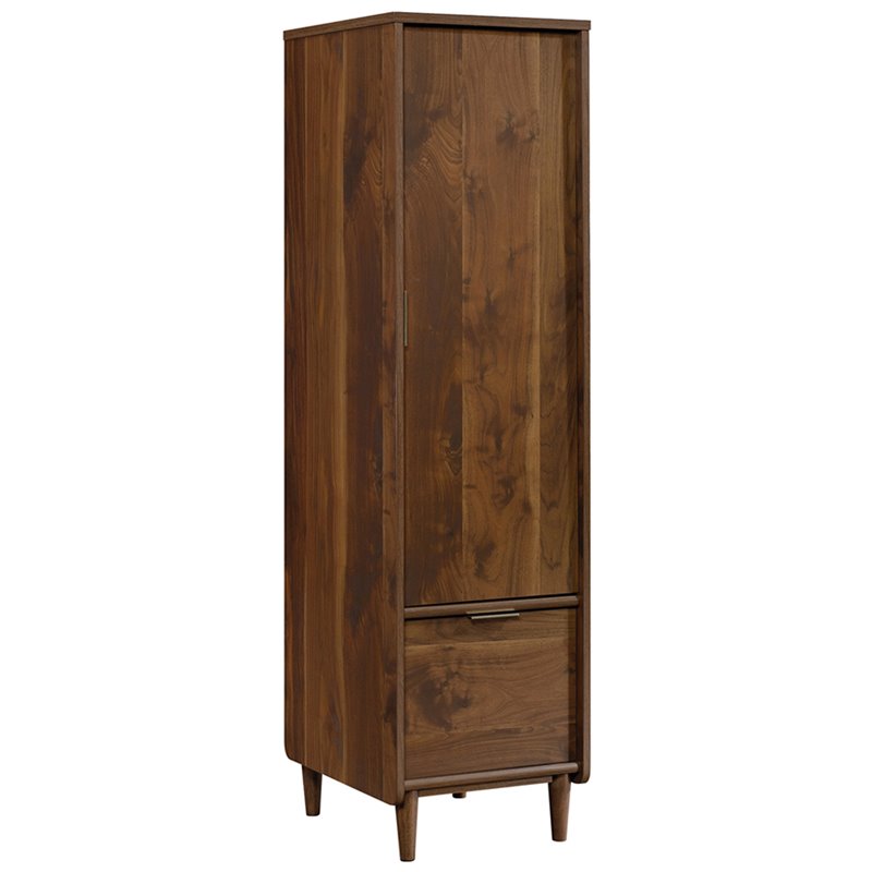 Sauder Clifford Place Storage Cabinet With File In Grand Walnut 421318