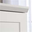Sauder HomePlus Engineered Wood Bedroom Wardrobe Armoire in Soft White