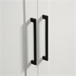 Sauder HomePlus Engineered Wood Bedroom Wardrobe Armoire in Soft White