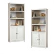 Home Square 2 Piece Cottage Style 3 Shelf Bookcase Set in Soft White