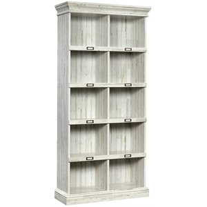 sauder barrister lane 10 cubby tall bookcase