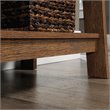 Sauder Trestle Engineered Wood 5 Shelf Bookcase in Vintage Oak
