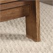Sauder Trestle Executive Desk in Vintage Oak