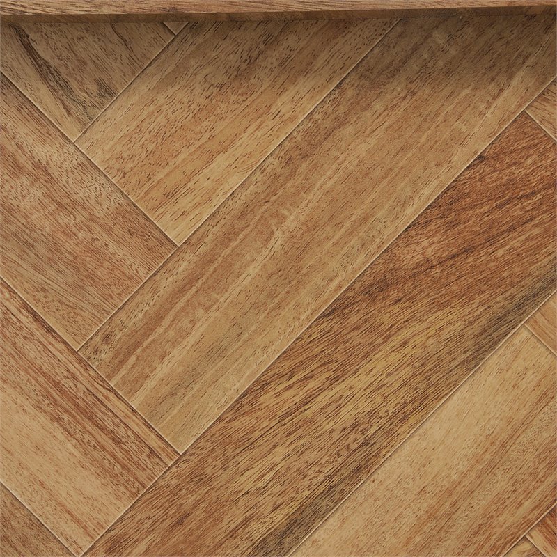 Sauder Cannery Bridge Engineered Wood 4-Drawer Chest in Sindoori Mango/Natural