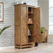 Sauder Cannery Bridge Engineered Wood Storage Cabinet in Sindoori Mango/Natural