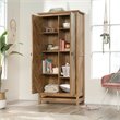 Sauder Cannery Bridge Engineered Wood Storage Cabinet in Sindoori Mango/Natural