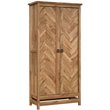 Sauder Cannery Bridge Engineered Wood Storage Cabinet in Sindoori Mango/Natural