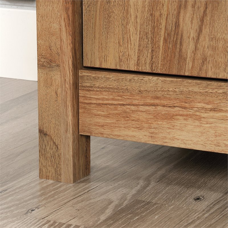 Sauder Cannery Bridge Engineered Wood 9-Cubby Bookcase in Sindoori Mango/Brown