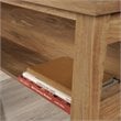 Sauder Cannery Bridge Engineered Wood L-Shaped Desk in Sindoori Mango/Natural