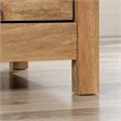 Sauder Cannery Bridge Engineered Wood L-Shaped Desk in Sindoori Mango/Natural