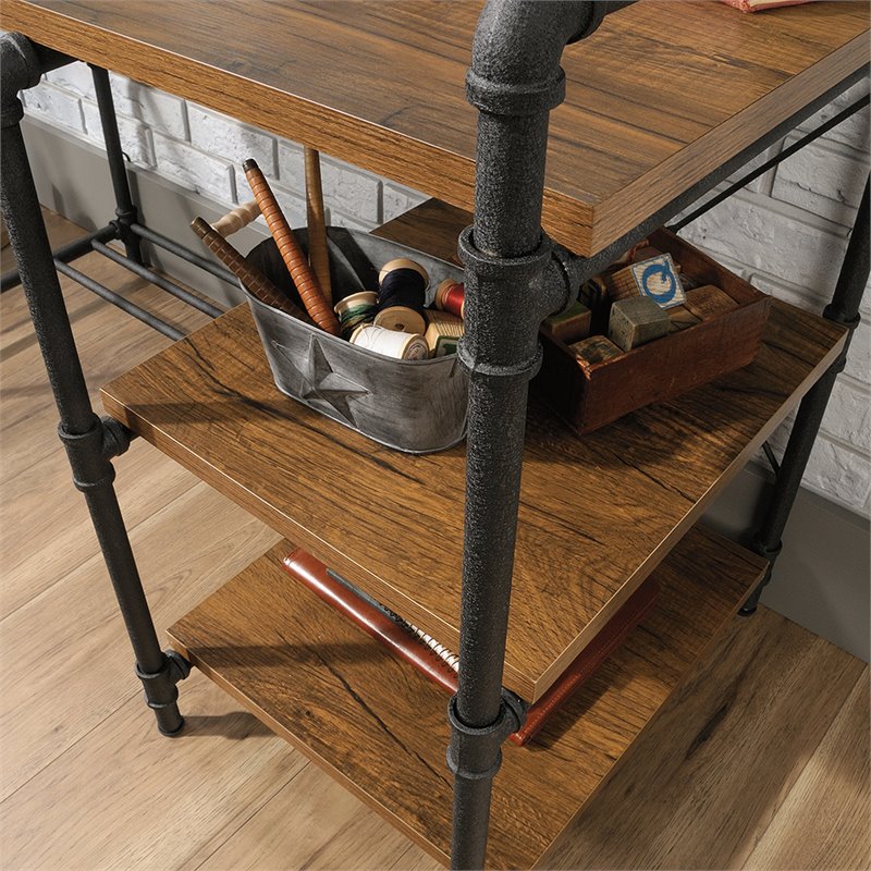 sauder iron city desk