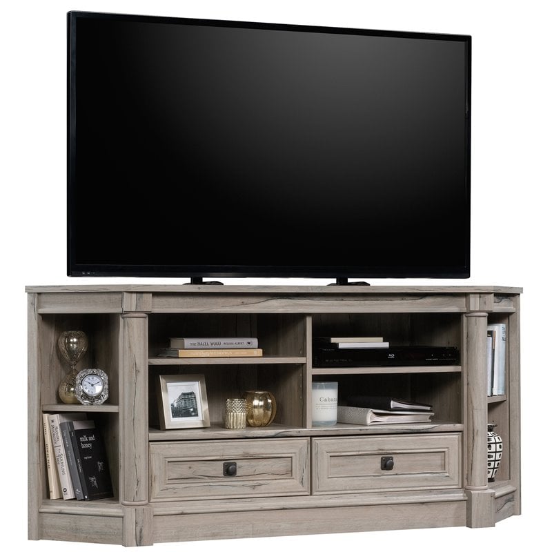 Sauder corner on sale entertainment center