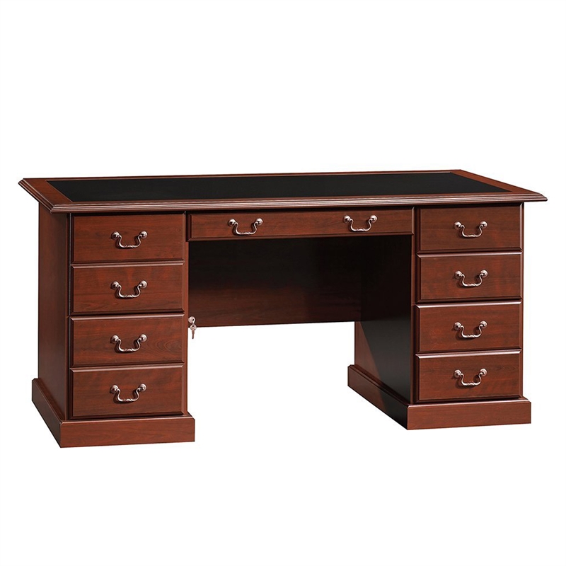 Sauder Engineered Wood 5 Shelf Bookcase in Select Cherry Finish Cymax Business