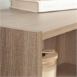 Sauder Beginnings Engineered Wood 3-Shelf Bookcase in Summer Oak