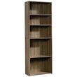 Sauder Beginnings Engineered Wood 5-Shelf Bookcase in Summer Oak