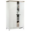 Sauder Cottage Road Engineered Wood Storage Cabinet in Soft white