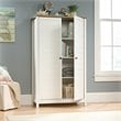 Sauder Cottage Road Engineered Wood Storage Cabinet in Soft white
