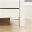 Sauder Cottage Road Engineered Wood Storage Cabinet in Soft white