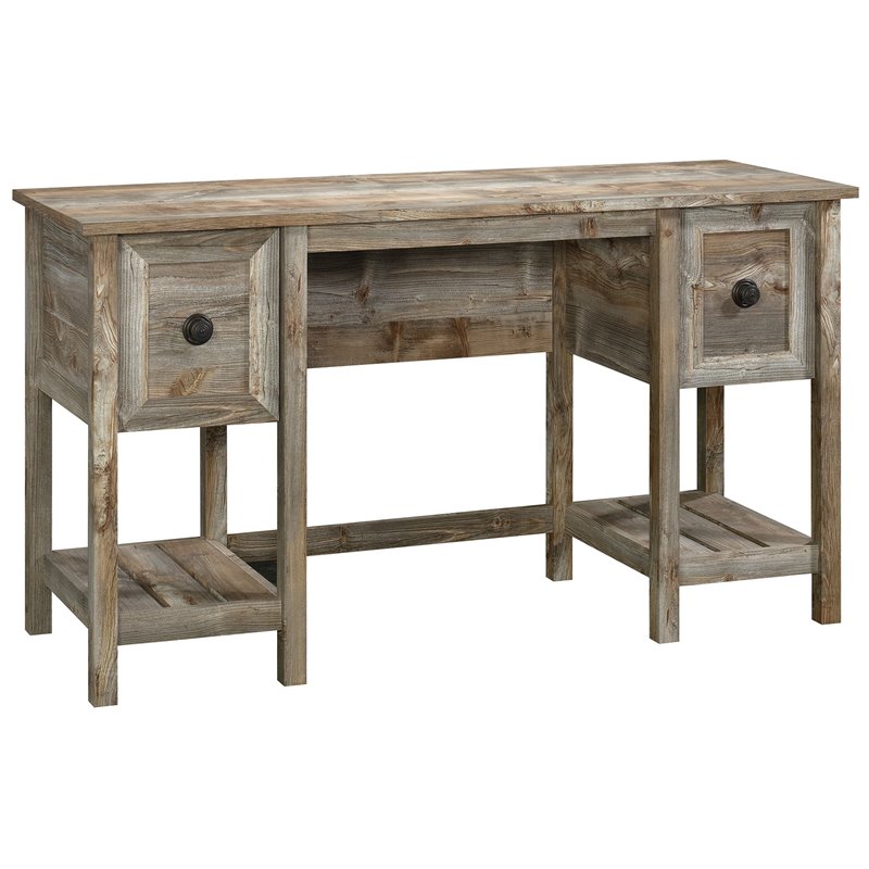 sauder rustic desk