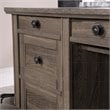 Sauder Hammond Engineered Wood Executive Desk in Emery Oak Finish