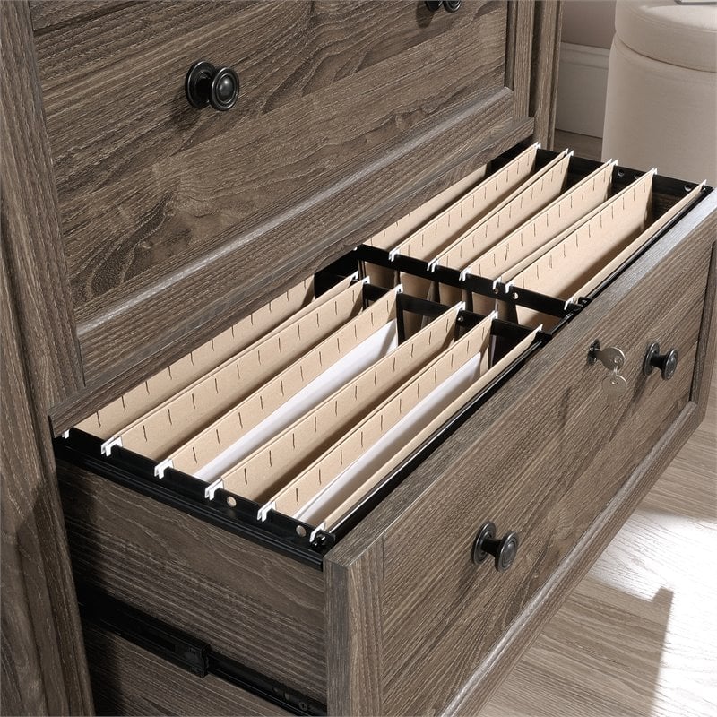 Sauder Hammond Contemporary Wood, Contemporary Lateral File Cabinets