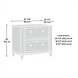 Sauder Hammond Engineered Wood Lateral File Cabinet in Emery Oak