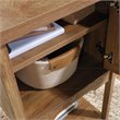 Sauder Coral Cape Engineered Wood Computer Desk in Sindoori Mango/Brown