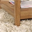 Sauder Coral Cape Engineered Wood Computer Desk in Sindoori Mango/Brown