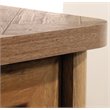 Sauder Coral Cape Engineered Wood Computer Desk in Sindoori Mango/Brown