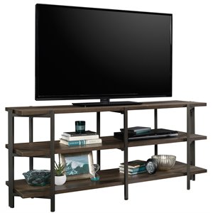 sauder north avenue contemporary wood and metal 55