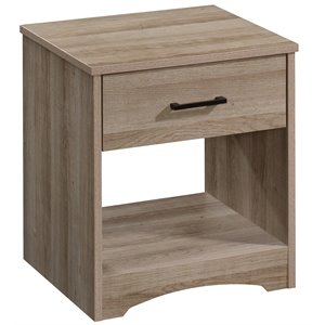 sauder beginnings engineered wood 1-drawer nightstand