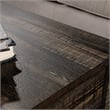 Sauder Steel River Engineered Wood Lift-Top Coffee Table in Carbon Oak/Black