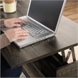 Sauder Steel River Engineered Wood Lift-Top Coffee Table in Carbon Oak/Black