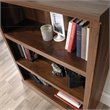 Sauder Engineered Wood 3-Shelf Bookcase in Grand Walnut Finish