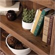 Sauder Select Engineered Wood 5 Shelf Bookcase in Vintage Oak