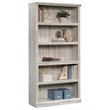 Sauder Select Engineered Wood 5-Shelf Bookcase in White Plank