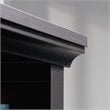 Sauder Select Engineered Wood 3-Shelf Bookcase in Estate Black