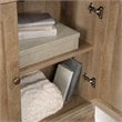 Sauder Select Engineered Wood 3-Shelf Bookcase in Lintel Oak