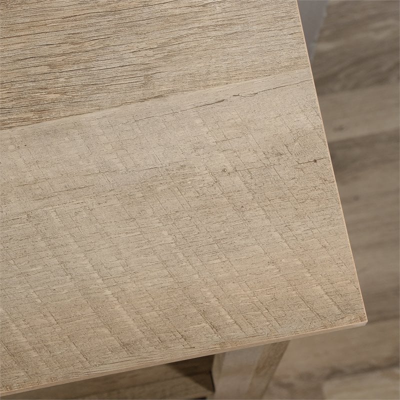 sauder select engineered wood 3-shelf bookcase in lintel oak