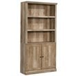 Sauder Select Engineered Wood 3-Shelf Bookcase in Lintel Oak