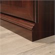 Sauder Select Engineered Wood 3-Shelf Bookcase in Cherry Finish