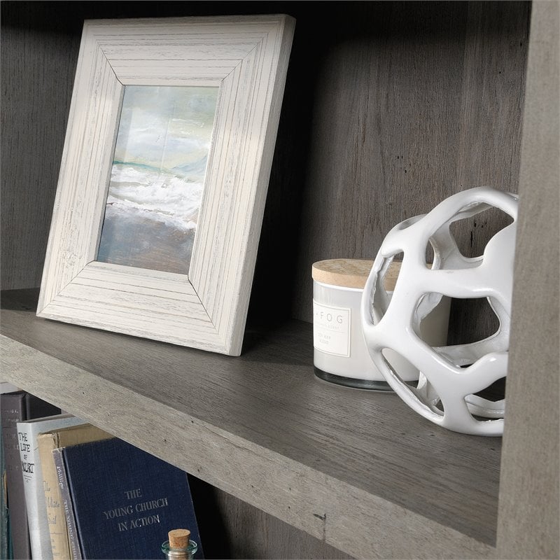 Sauder Select Engineered Wood Bookcase in Mystic Oak Finish