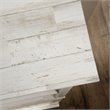 Sauder Select Engineered Wood 3-Shelf Bookcase in White Plank