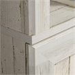Sauder Select Engineered Wood 3-Shelf Bookcase in White Plank