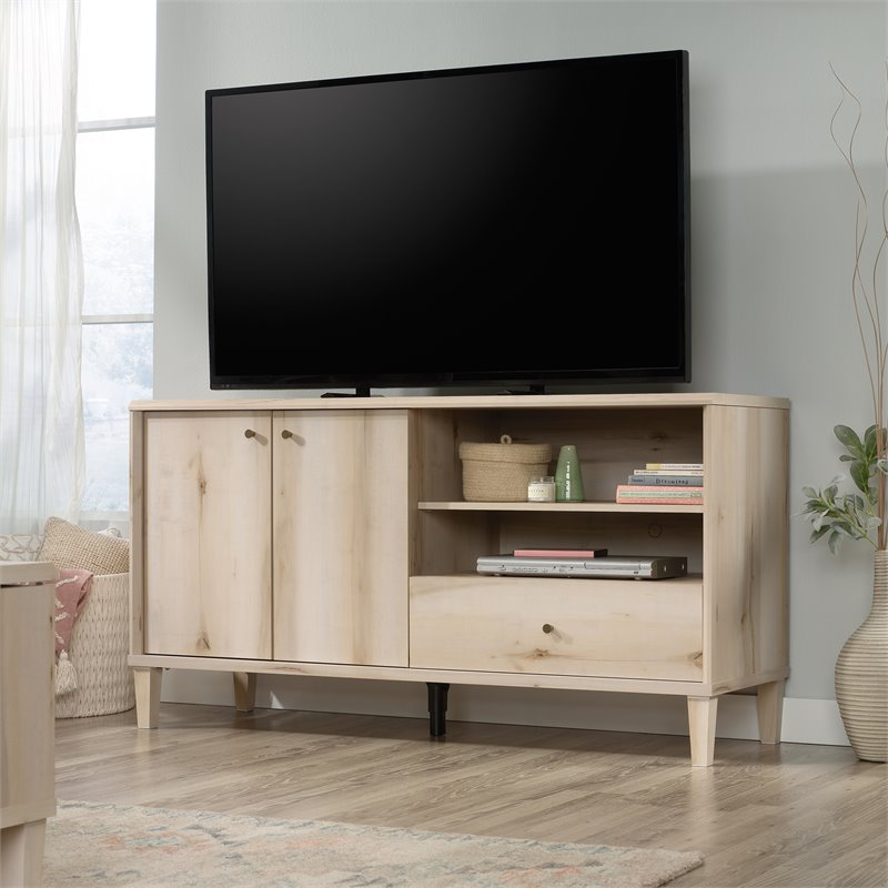 Sauder soft deals modern tv stand