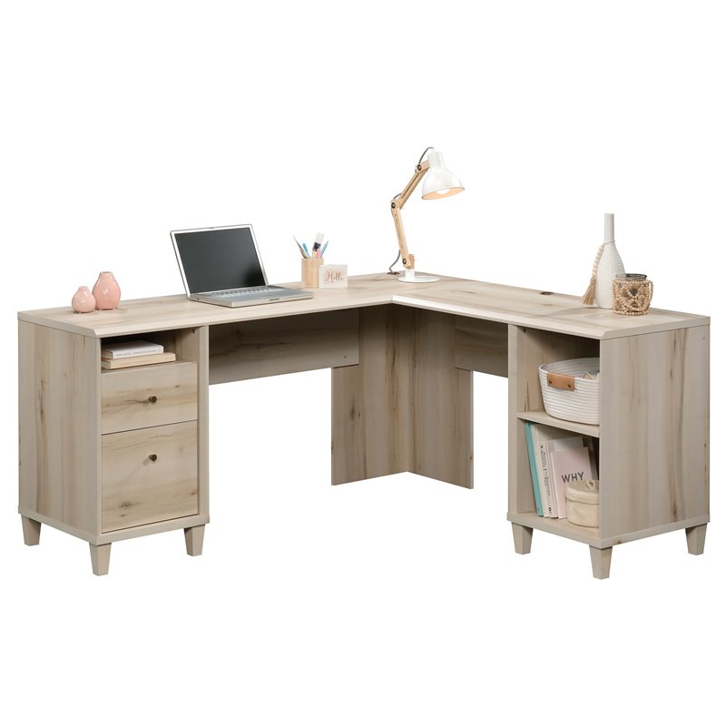 maple l desk